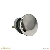 【Matilda】ホールカバー（クロム） / Hole Cover #CP 洗面器・洗面ボウル・洗面ボール用ホールカバー・化粧フタ シルバー色 MAHC-CP50
