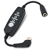 ワークマン WindCore ウィンドコア WZ4560 2025年 WZ4550 2024年 WZ4500 2023年 対応 L型 Type-C 昇圧ケーブル ファン付き作業服 PD対応 モバイルバッテリー WHITENUTS スイッチ付き 【15V-A】