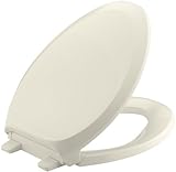 KOHLER K-4713-47 French Curve Quiet-Close with Grip-Tight Bumpers Elongated Toilet Seat Almond [並行輸入