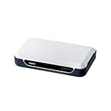 Logitec スイッチングハブ 5ポート プラスチックケース 電源外付 10/100Mbps ホワイト LAN-SW05/PH
