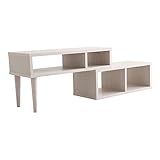 コンパクト伸縮テレビ台（32型まで対応）コーナー、ローボード、リビング収納【LEAD-リード-】