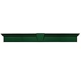 Buildersエッジ060010973028 73 5 / 8 " x 9 "フラットパネルウィンドウヘッダー028、フォレストグリーン