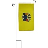 12X18 12X18 State Of New Jersey Sleeved Garden Stand Flag [並行輸入品]