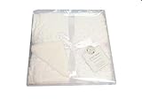 Deluxe Boxed Blanket Gift Set - Velour White Pram Blanket- Bobble Embossed Design by KATIES PLAYPEN?