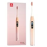 Oclean X Pro 電動歯ブラシ 音波歯ブラシ 42000回振動 タッチ式LCD アプリ連動 Type-C充電 30日IPX7防水 ピンク