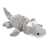 MILEE ぬいぐるみ ワニ/鰐 特大 2色 大きい可愛いわに抱き枕/プレゼント/ふわふわぬいぐるみ (140ｃｍ, グレー)