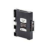 【J-ECO】 GC43K ブラック 顔料 単品 Mサイズ ISO14001、ISO9001、CE、SGS認証 リコー用 互換インクカートリッジ ICチップ付き残量表示 (GC43 GC43S GC43K GC43C GC43M GC43Y GC43KS GC43CS GC43MS GC43YS)