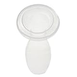 マニュアル　手動　さく乳器　ボトル　搾乳器　ポンプ　乳ポンプ　防塵カバー　人間工学　マッサージ　全3色 - クリア