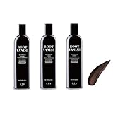 綺和美 KIWABI 白髪染めシャンプー ダークブラウン 3本セット カラーシャンプー 白髪用