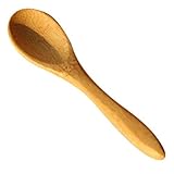 Great Deal(TM) Wooden Baby Wooden Soup Coffee Small Spoon 3.62*0.79inch 1 Piece by Great Deal