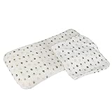 ベビーまくら 新生児 向き癖防止枕 低反発ピロー 頭の形 矯正 寝はげ防止 向きぐせ防止 絶壁頭 枕カバー2枚セット