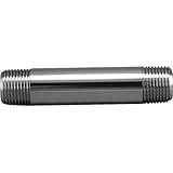 Keeney K33-10BNLF 3/8-Inch IPS by 3-Inch Lead Free Nipple, Brushed Nickel [並行輸入品]