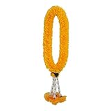 人工花、イエローMarigold、人工花、FAKE FLOWER ( 45 cm Long )
