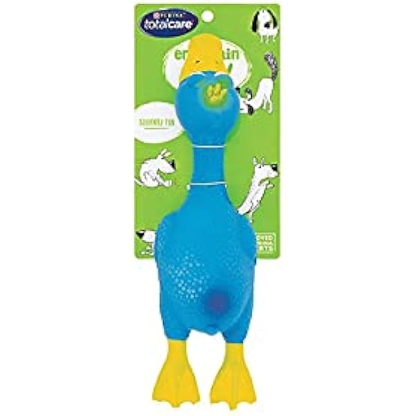 blue duck dog toy