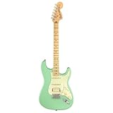 Fender エレキギター American Performer Stratocaster® HSS, Maple Fingerboard, Satin Surf Green