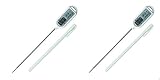 CDN ProAccurate dtw450l防水温度計、ホワイト 2 ブルー DTW450L