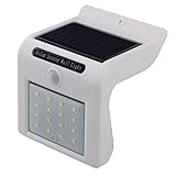 Fenteer 16LED ソーラーパワードライト　ウォールライト　実用　屋外ガーデンライト　使いやすい
