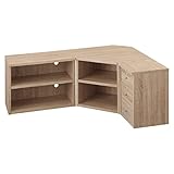 ぼん家具 【完成品】 テレビ台 コーナー 3点セット テレビボード 32型 TV台 オーク