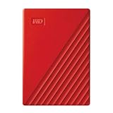 WD ポータブルHDD 2TB USB3.0 レッド My Passport 暗号化 パスワード保護 外付けハードディスク / メーカー3年保証 WDBYVG0020BRD-WESN 国内正規代理店品