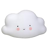 boomdan Kids Cute Cloud Face形状ランプルームライトコリドーデコレーション小さなナイトライトLittle Clouds Night Lights Pacificationライ
