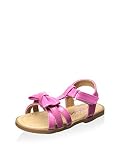 Little Girls Fuchsia Patent Bow Tストラップベルクロオープントウサンダル5 – 10幼児用 カラー: パープル