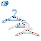 First Steps 6 pk Baby Hangers for New Born Babies (White) by First Steps