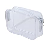 Copeflap ぬいぐるみ 持ち運び バッグ ぬいポーチ 痛バ 透明 クリア 推し活 (ホワイト, 15cmぬいぐるみ用)