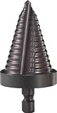 [N-1384546]ＴＲＵＳＣＯ　ステップドリル　２枚刃黒染め表面処理　５～３５ｍｍ　段数１３ NMS35