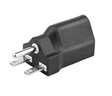 100V変換 15A 日本仕様200Vプラグ変換100V電源プラグ コンセント変換アダプター/NEMA 6-15～5-15仕様 6-15P