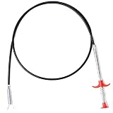 パイプクリーナー 排水管 排水口 ピックアップツール つまり取り ワイヤー 90cm 【90cm～300cmの長さで様々な場所に対応】 パイプ掃除 キッチン 洗面所 風呂 トイレ ゴミ 髪の毛 詰まり解消 【SunSlow】