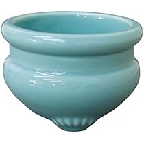 Amazon.co.jp: 陶器 香炉 青磁無地 3.5寸 : Home & Kitchen