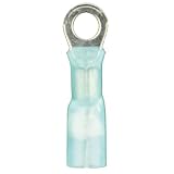 Install Bay Heat Shrink Ring Connector 16/14 Gauge #10 Blue 100 Pack - HSBRT10 [並行輸入品]