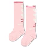 ベビードール ニーハイソックス 子供服 19-21cm ローズピンク