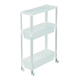 すき間ワゴン 3段 スリム 16x42x67cm