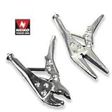 4pc Mini Locking Vise Grip Pliers Set Neiko Tools by Blue monkey shop