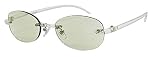 [FaceTrick az Label] オシャレで軽い老眼鏡 UV/近赤外線/ブルーライトカット鯖江メーカー高性能レンズ老眼鏡 ｸﾘｱﾌﾚｰﾑ/ﾗｲﾄｸﾞﾘｰﾝﾚﾝｽﾞ FTR01-9LG +1.50