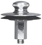 Watco 38516-BN Push Pull Replacement Stopper with 5/16 & 3/8 Pins, Brushed Nickel [並行輸入品]