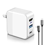 3in1多機能 switchドック HDMI 変換アダプター 45W 急速充電 Type-c充電器（HDMI/USB 3.0/TYPE-C)ACアダプター PSE認証済 過電流保護 コンパクト switch ドック代用品 switch oled/iPhone15対応 TVモード 1.2M Type-Cケーブル付き（ホワイト）