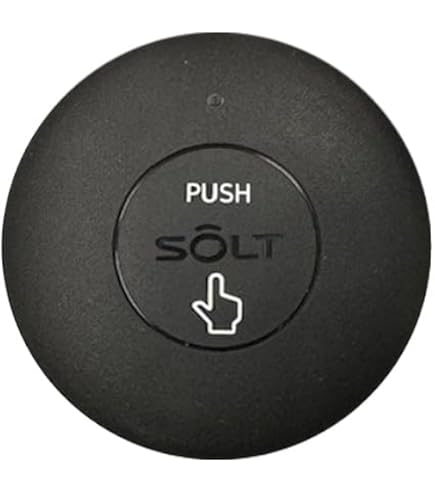 Amazon.co.jp: SOLT 飲食店 工場 呼び出しベル・角型送信機 MTJ-2XBK