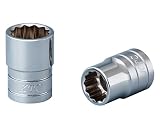 京都機械工具(KTC) ソケット 12角 B4-21W-H 差込角:12.7mm