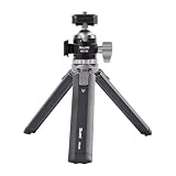 XILETU XTD20MC22 ミニ三脚 カメラ用 ミラーレスカメラ コンパクトカメラ ボール雲台 動画撮影用グリップ ブラック 耐荷重3kg 自重245g