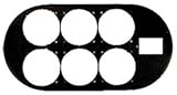 エンジン計器 航空計器 INSTRUMENT POD FACE COMPETITION CUT