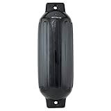 Extreme Max 3006.7294 Black 8.5"x 27" BoatTectorインフレータブルフェンダー