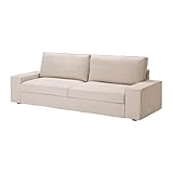 IKEA(イケア) KIVIK インゲボ ライトベージュ 69874103 3人掛けソファベッド、インゲボ ライトベージュ