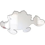 Mungai Mirrors 15cm Baby Stegosaurus Acrylic Mirror by Mungai Mirrors