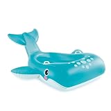 Intex ブルークジラ ライドオンスライド 膨らませていない状態 サイズ:168 cm x 140 cm (57567NP)