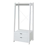 JKプラン オープンハンガーシリーズ　ハンガーラック600 ホワイト KKS-0005-WH