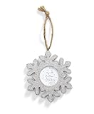 Mamas & Papas Hanging Snowflake Christmas Tree Photo Frame Decor by Mamas & Papas