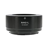 PEIPRO M42-LレンズマウントアダプターM42スクリューマウントレンズとLマウントカメラパナソニックS1 S1R S1H S5ライカSL SL2 CLシグマFP DLSRとの互換性があります