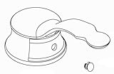 Moen 116638交換用ハンドルキット、 116638 1